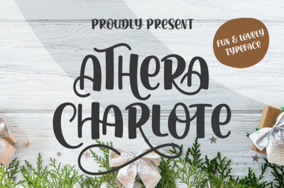 Athera Charlote: A Display Font for Modern Editorial Design