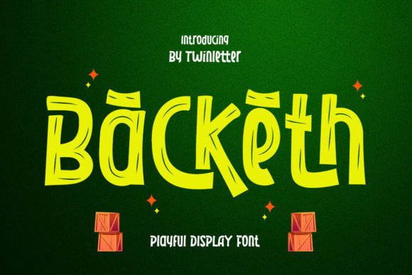 Backeth: A Playful Display Font for Eye-Catching Campaigns