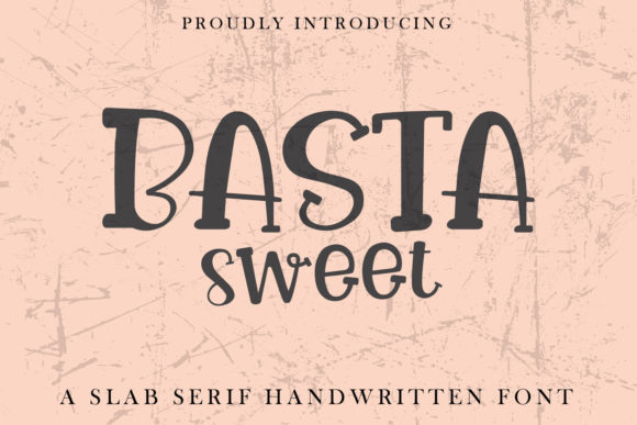 Basta Sweet: A Quirky Display Font for Digital Creativity
