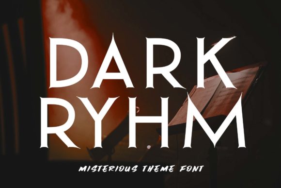 Dark Ryhm: A Designer’s Take on a Bold Display Font