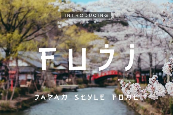 Discover Fuji: A Japanese-Inspired Display Font for Modern Branding
