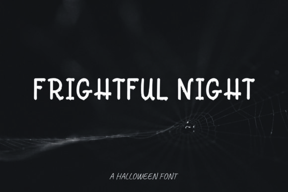 Frightful Night Font for Halloween and Beyond