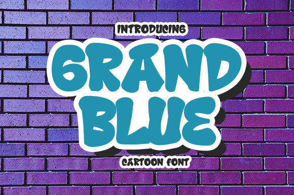 Grand Blue: A Designer’s Take on a Bold Display Font