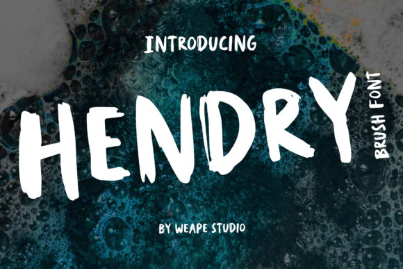 Hendry Font for Modern Web Design
