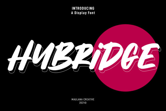 Hybridge: A Display Font for Bold Brand Statements