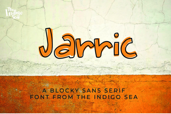 Jarric: A Playful Display Font for Creative Branding