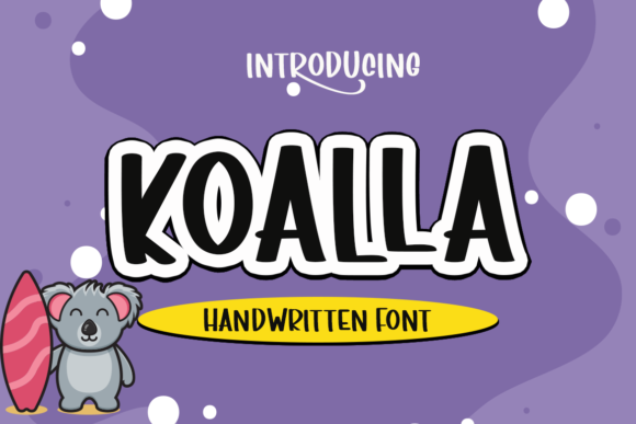 Koalla Font for Handmade Creations