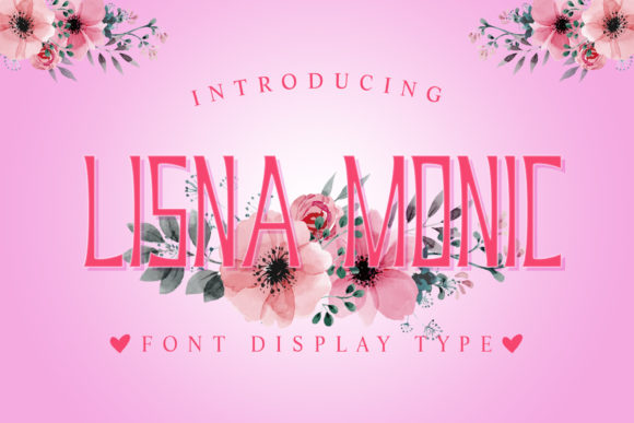 Lisna Monic Display Font for Editorial Design