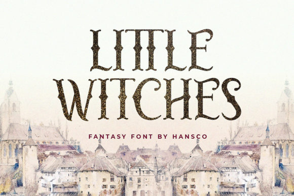 Little Witches Font for Business Branding