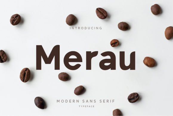 Merau: A Cool and Simple Display Font for Modern Branding