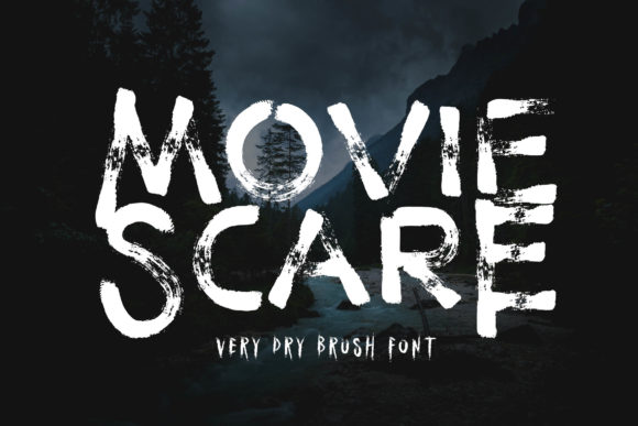 Movie Scare Font Review for Creepy Branding Projects