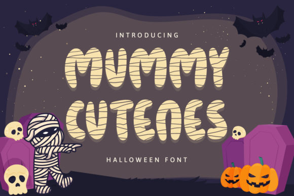 Mummy Cutenes: A Playful Display Font for Digital Creativity
