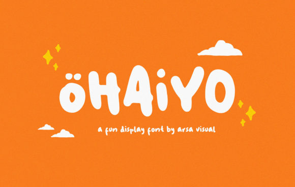 Ohaiyo: A Playful Display Font for Modern Web Design