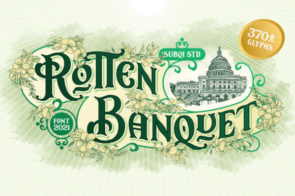 Rotten Banquet Font for Bold Brand Campaigns