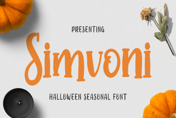 Simvoni: A Trendy Display Font for Modern Branding