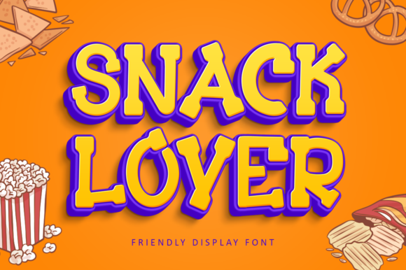 Snack Lover Font for Polished Branding