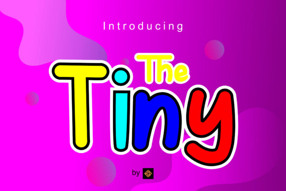 The Tiny: A Playful Typeface for Editorial Design