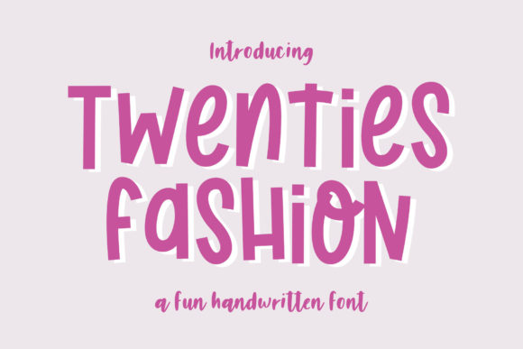 Twenties Fashion: A Chic Display Font for Modern Web Design