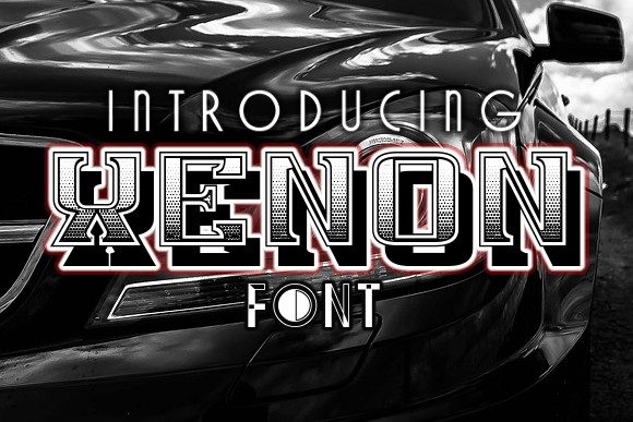 Xenon Font for Bold Digital Branding
